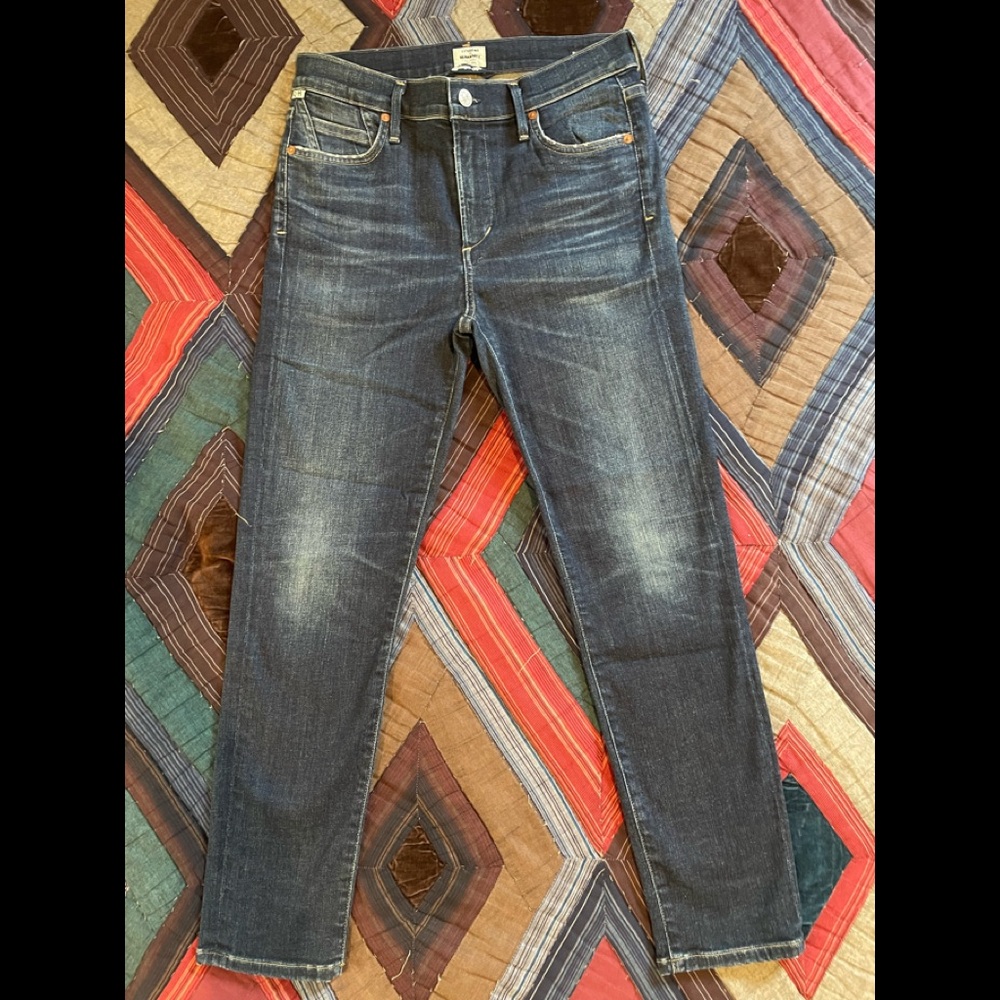 Citizens of Humanity Rocket Crop Skinny Jeans in Call Me size 28